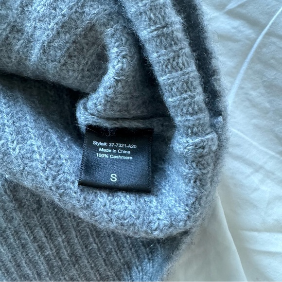 Jenni Kayne Cashmere Cocoon Cardigan in Heather Gray Size S 100% cashmere - Picture 6 of 10